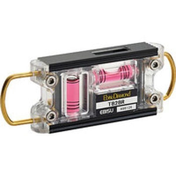 EDTB2BR 410-5575 (株)エビス エビスダイヤモンド 水平器 トビレベル-2 ブラック/レッド