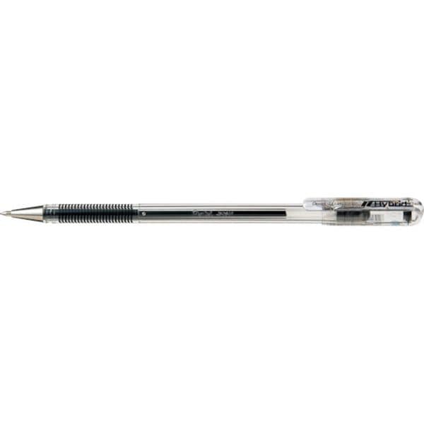 EK105GA ぺんてる(株) ペンテル 水性ゲルインキボールペン ハイブリッド グリップ 黒 EK105