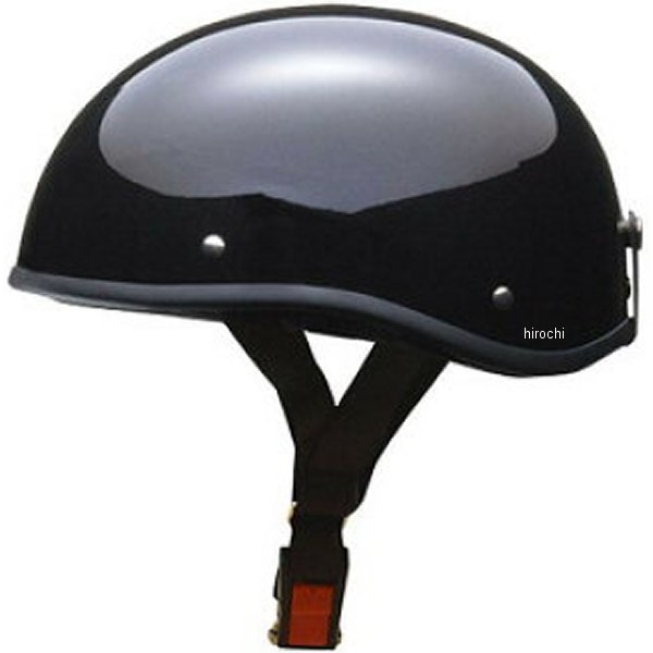 ELZO リード工業 ハーフヘルメット ブラックメタリック フリーサイズ