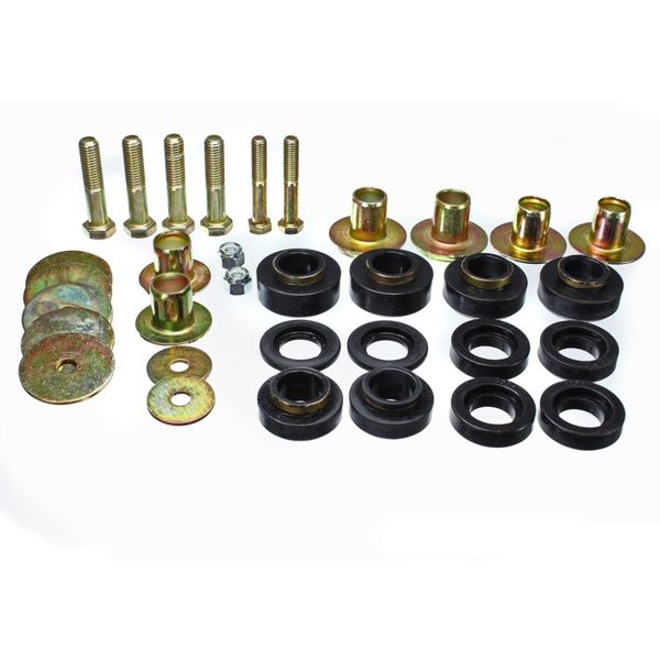 Energy Suspension Firebird Body Mount Set - Black