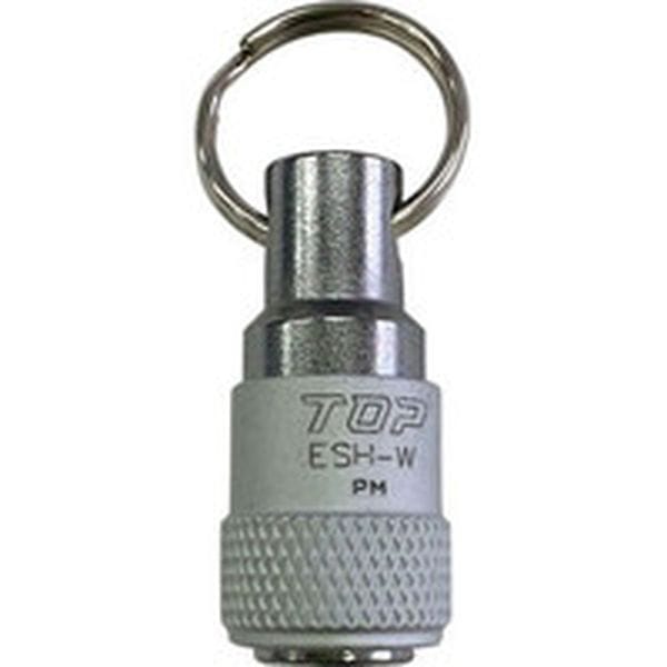 ESHW 369-0946 トップ工業(株) TOP 携帯用ソケットホルダー リング付 ホワイト