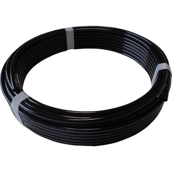 ESJ3X5BK 八興販売(株) ハッコウ スーパー柔軟フッ素チューブ・ブラック 3mmX5mm 20M