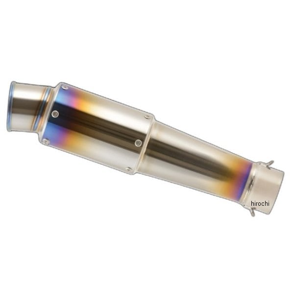 EX-SLGT3H-V1 ナイトロレーシング HP グレネードチタンサイレンサー V-I 300mm 差込口径φ60.5マフラー対応 汎用