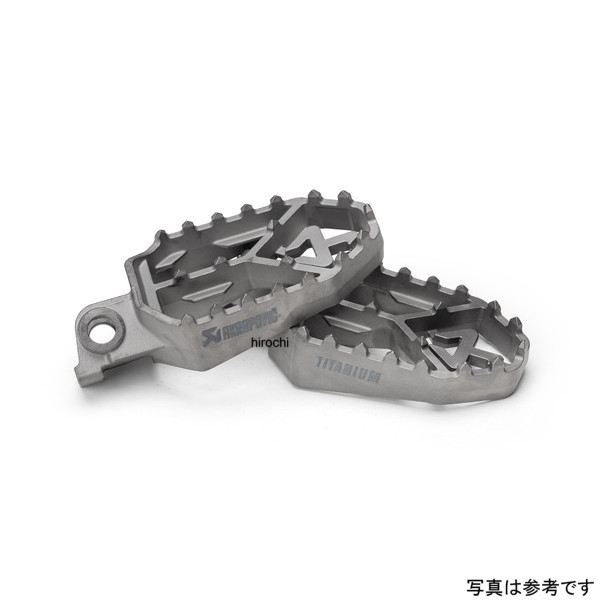 F-KTM12T1 アクラポビッチ AKRAPOVIC アドベンチャーフットペグセット Norden901/Adventureシリーズ/ES700 チタン