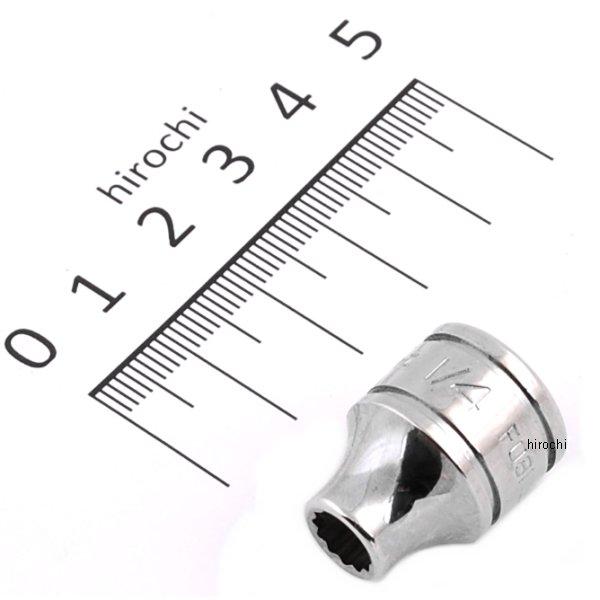 F081 スナップオン Snap-on フランクドライブ 3/8インチ ソケット シャロー 12角 1/4インチ