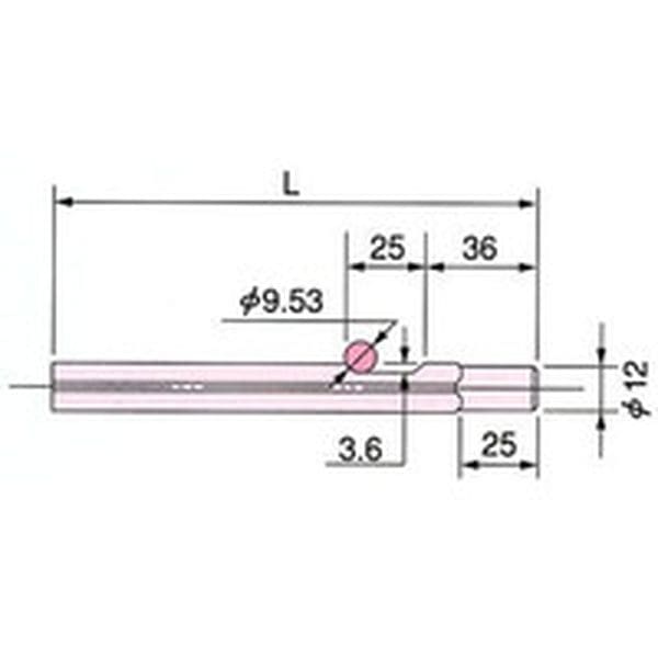 F13 794-5094 不二空機(株) 不二 FCH-20F.25ブランクタガネ200MML