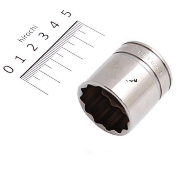 F321 スナップオン Snap-on 3/8インチ ソケット シャロー 12角 インチサイズ 1.12インチ