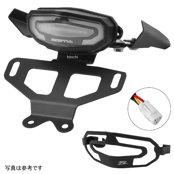 F5956 ジータ ZETA LEDラインテールホルダーキット 18年- セロー250 クリアー