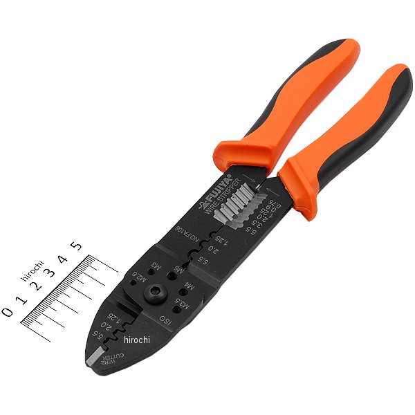 FA106 449-9999 フジ矢(株) フジ矢 万能電工ペンチ 240mm ファストン・裸端子用