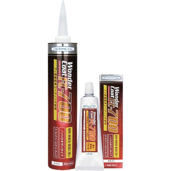 FC700GY100 (株)ヘルメチック ヘルメチック フッ素樹脂系コーティング剤 FCー700グレー 100g