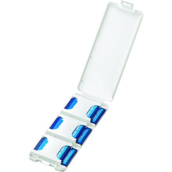 FCMMC23SDW 202-7536 サンワサプライ(株) SANWA SDカードケース(6枚収納・ホワイト)