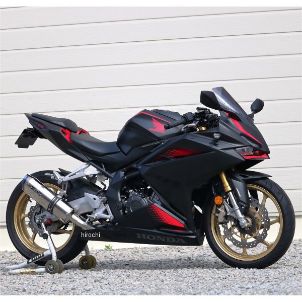 FD1240JM ダブルアールズ WR'S フルエキゾースト SS-OVAL ショートライン JMCA認証 20年-22年 CBR250RR ステンレス