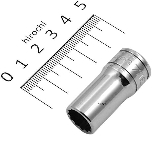 FDS141 スナップオン Snap-on 3/8インチ ソケット セミディープ 12角 インチサイズ 7/16インチ