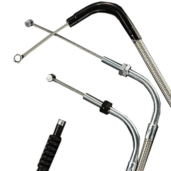 FGL-H4003A15M エムテック中京 M-TEC中京 MRS スロットルケーブル 150mm CBX400F メッシュ 2本入り