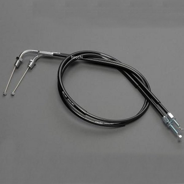 FGL-H7502A10B エムテック中京 M-TEC中京 MRS スロットルケーブル A、B 100mm CB750K 黒