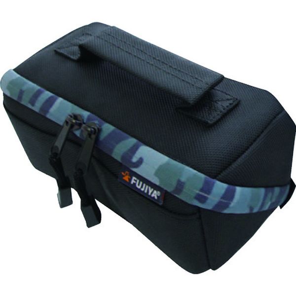 FHCSA 137-1558 フジ矢(株) フジ矢 布製工具ケース 迷彩グレー Sサイズ