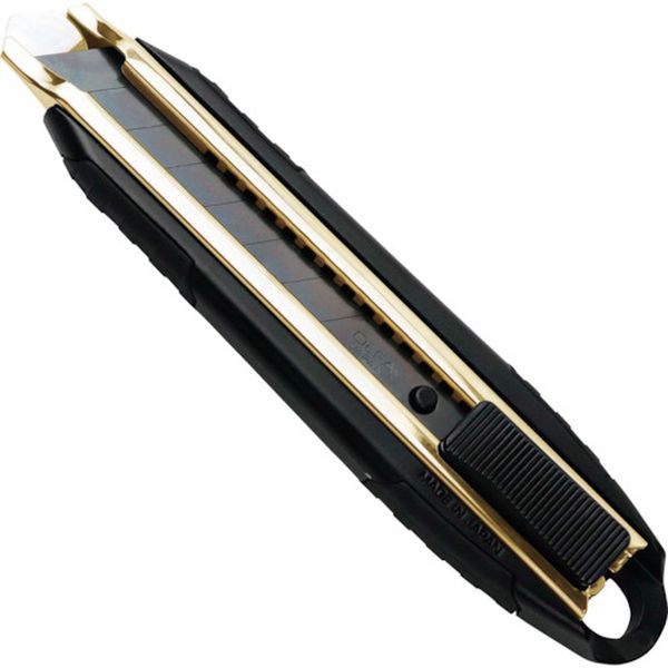 FK02ABG 335-0700 フジ矢(株) フジ矢 メタルカッターナイフ(黒金)