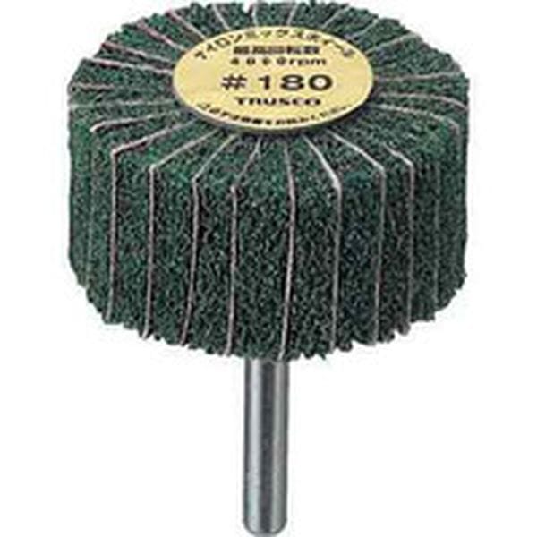 FM1025180 トラスコ中山(株) TRUSCO ナイロンミックスホイール 外径100X厚25X軸6 5個入180♯