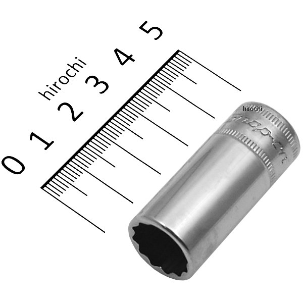 FMS13 スナップオン Snap-on 3/8インチ ソケット セミディープ 12角 ミリサイズ 13mm