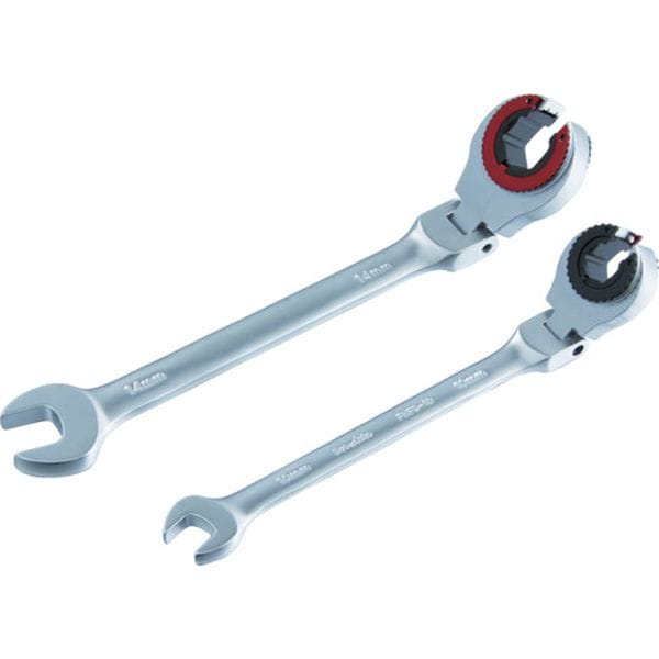 FNFG14 853-3504 スエカゲツール(株) Pro-Auto フレアナットフレックスギアレンチ14MM