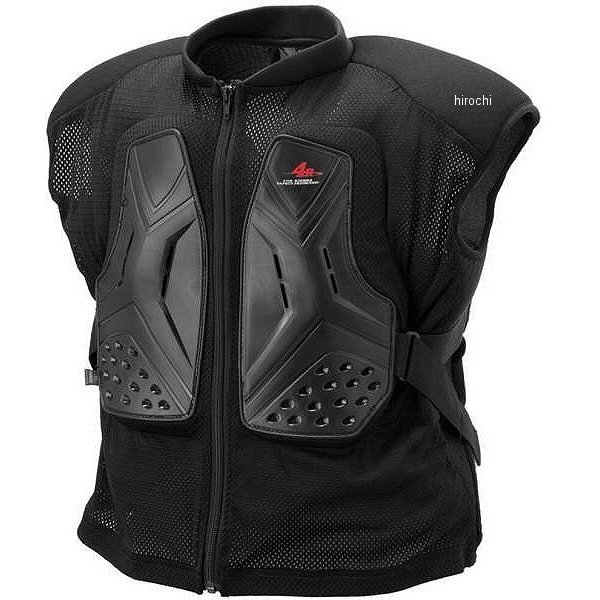 FR-133125 キジマ 4R プロテクター Relieve ベスト ハード 黒 LLサイズ