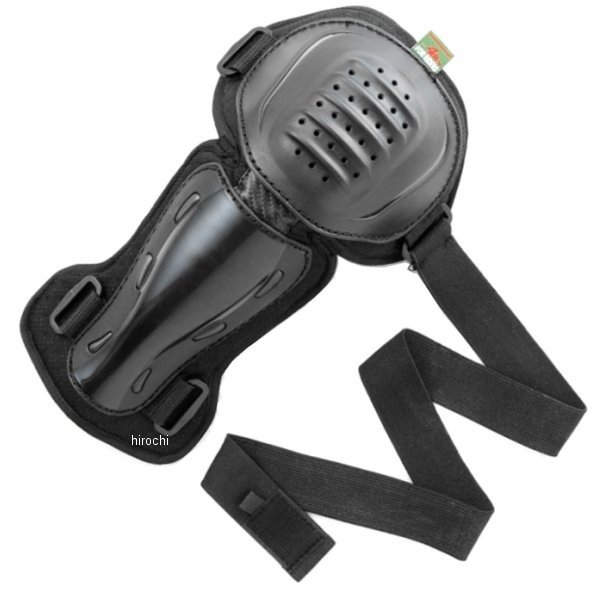 FR-133201 キジマ フォーアール4R Relieve エルボープロテクター ひじ(肘)ハードタイプ 黒 フリーサイズ