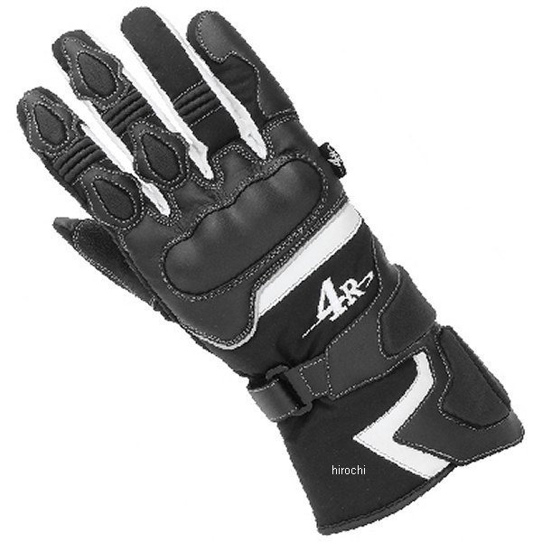 FR-152223 キジマ 4R ウィンターグローブ Radical F-15B 黒/白 サイズM