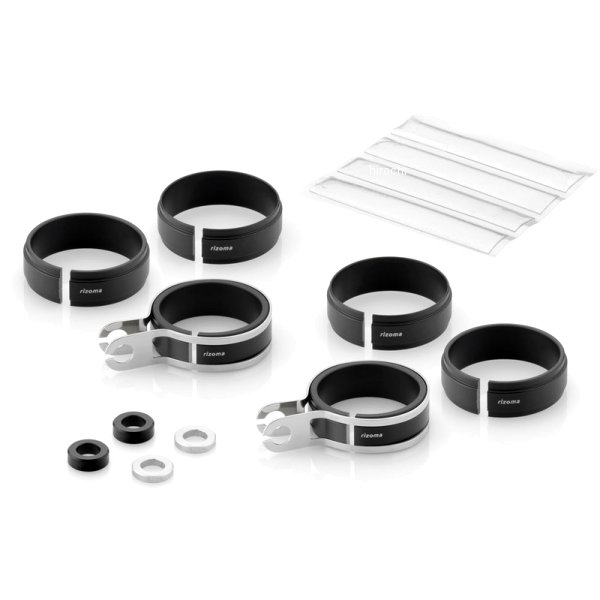 FR228B リゾマ rizoma ウインカー取付キット フロントフォーク用 39、41、43mm 左右ペア