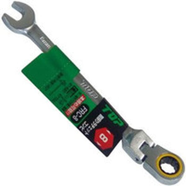 FRC8 369-1594 トップ工業(株) TOP 首振りラチェットコンビ 8mm
