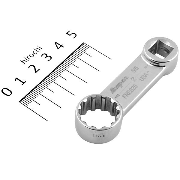 FRES20 スナップオン Snap-on 3/8インチ スプライン トルク アダプター 12角 インチサイズ 5/8インチ #20