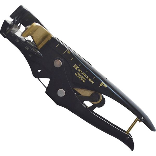 FVA102BG 645-8200 フジ矢(株) フジ矢 VA線ストリッパ(黒金)