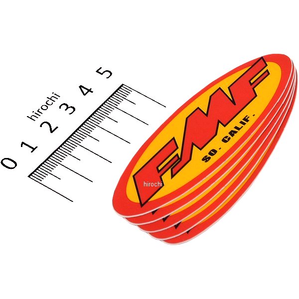 FX04-2693 ファクトリーFX FACTORY EFFEX ロゴステッカー FMF 90mm (5枚入り)