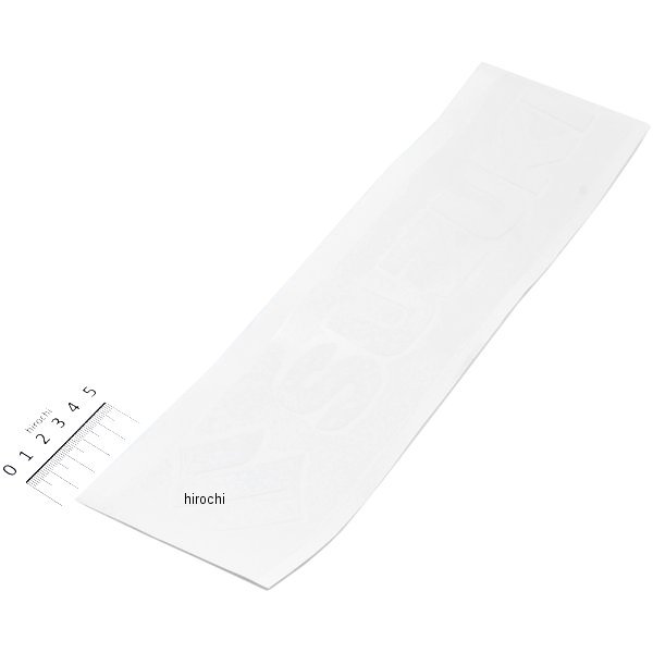 FX08-94412 ファクトリーFX FACTORY EFFEX ビッグダイカットステッカー 1フィート 30cm SUZUKI 白 3D