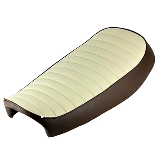 G3-00097 GOODS グッズ 別注モデル・グッドシート "SLENDER" タックロール 78年-08年 SR400 アイボリー