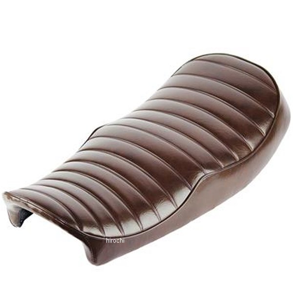 G3-00100 GOODS グッズ 別注モデル・グッドシート "STEP" 段付きタックロール 78年-08年 SR400 ジェントルブラウン