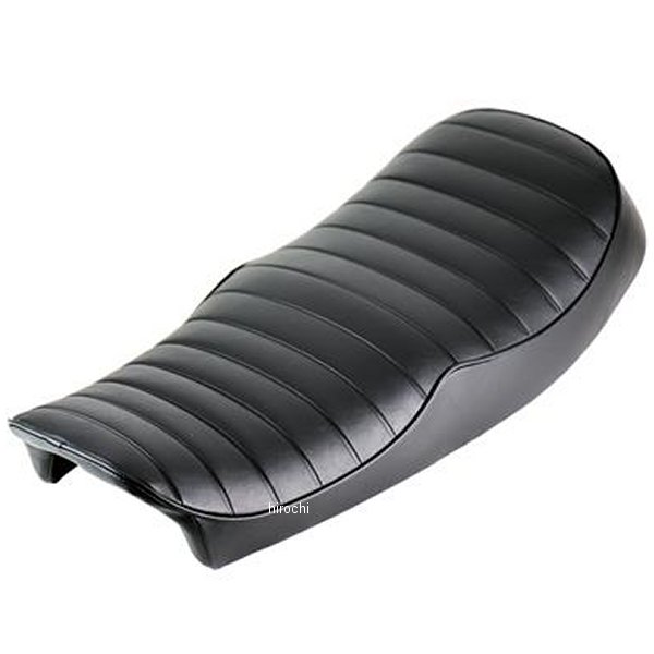 G3-00129 GOODS グッズ 別注モデル・グッドシート "STEP" 段付きタックロール (黒) 78年-08年 SR400