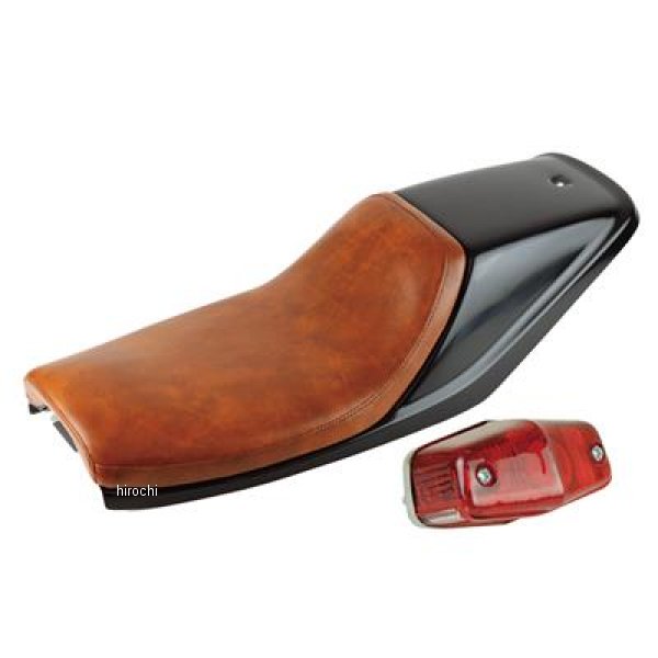 G3-00137 GOODS グッズ FTシートKIT TW200、TW225 ブラウン/プレーン ルーカステール