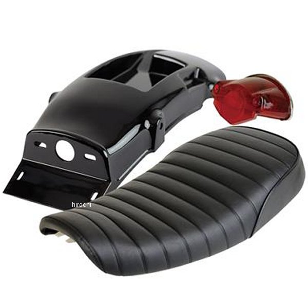 G3-00141 GOODS グッズ キングシート & 38ETフェンダーレスキット 10年-17年 SR400 黒