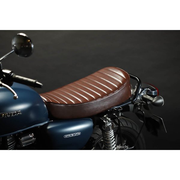 G3-00158 GOODS グッズ GOODSEAT SLENDER タックロールシート GB350 ブラウン