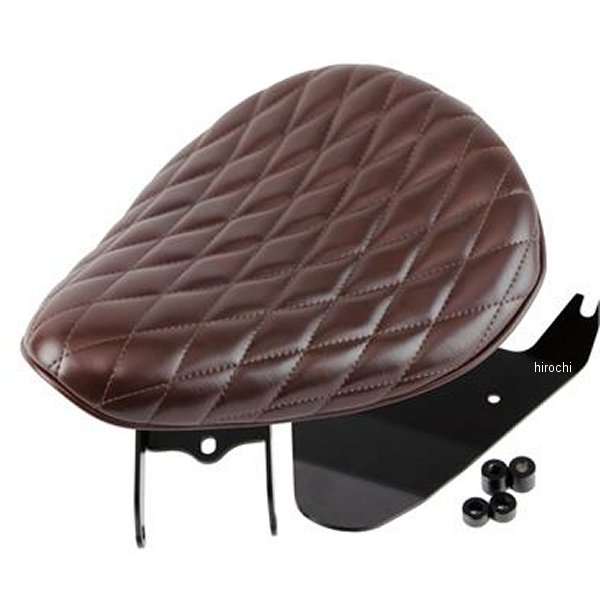 G3-00189 グッズ GOODS シート GOODSEAT SADDLE ダイヤモンド 10年-22年 スポーツスター用キット ブラウン