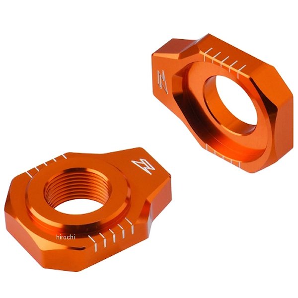 G4772 ジータ ZETA リヤアクスルブロック ハスクバーナ、GASGAS、KTM オレンジ
