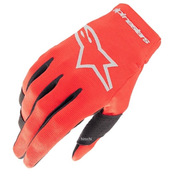 G4872 アルパインスターズ ユース レーダーグローブ マーズレッド/シルバー XSサイズ