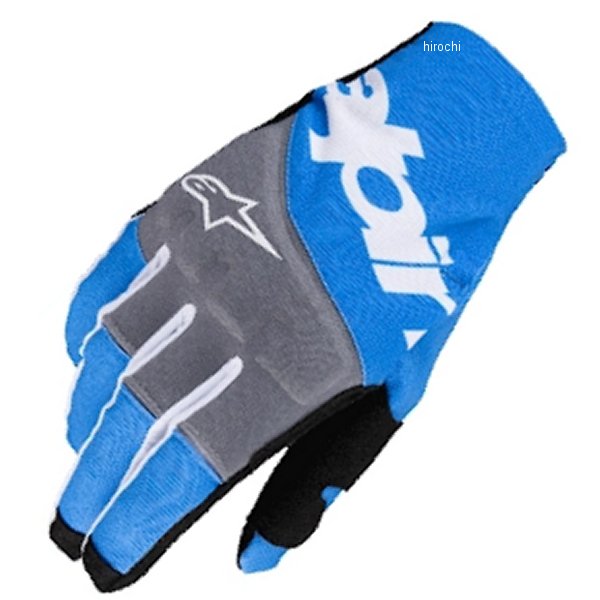 G4890 アルパインスターズ グローブ テックスター 黒/青 Mサイズ