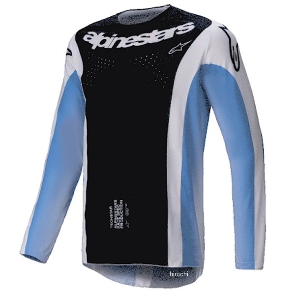 G4953 アルパインスターズ テックスターメルトジャージ 黒/青 XLサイズ