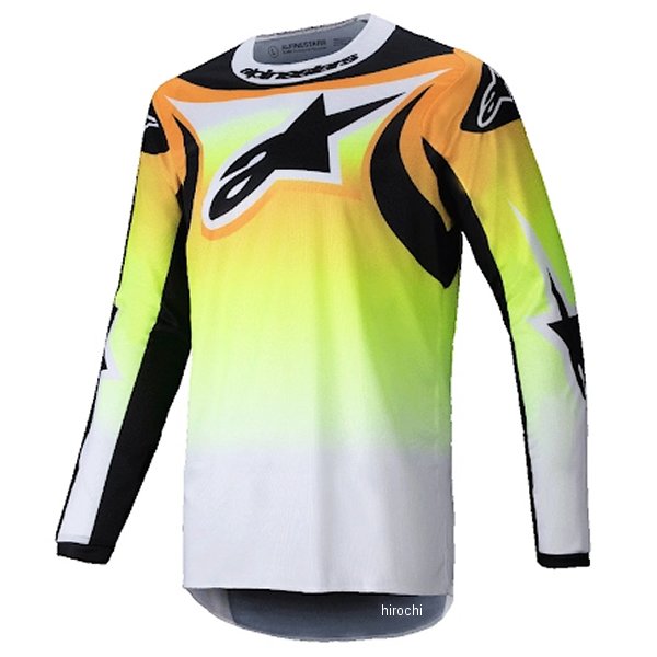 G4984 アルパインスターズ フルードワークスジャージ 黄/黒 Lサイズ