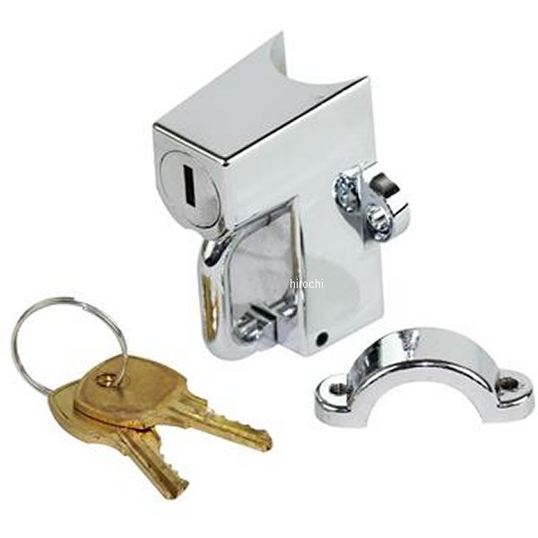 G5-00313 GOODS グッズ ヘルメットホルダー φ22.2mm クローム