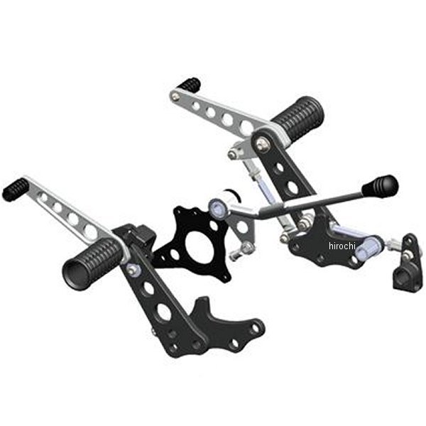 G5-00365 グッズ GOODS 2WAY ミッドステップ キット with スーサイドジョッキーキット 78年-21年 SR400/500