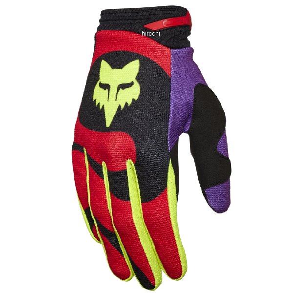 G5262 フォックス FOX 180グローブ エモーション フローレッド Mサイズ