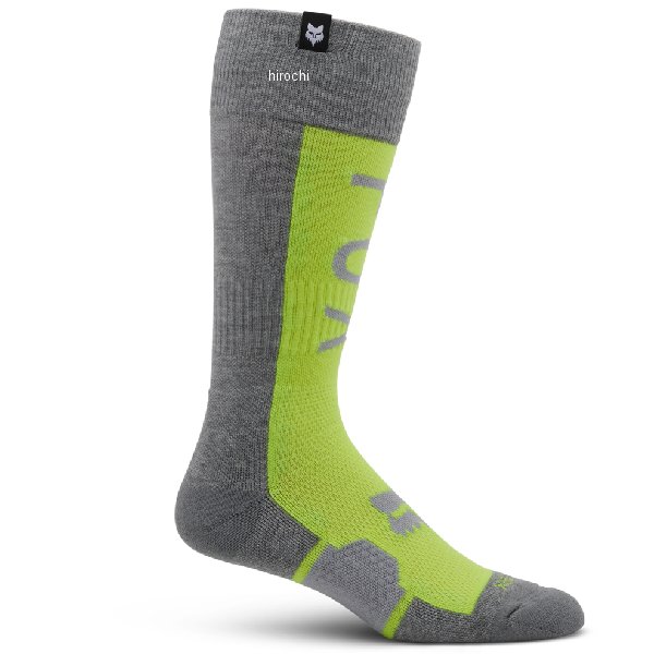 G5395 フォックス FOX 360 ソックス ディバイダー グレー/イエロー Mサイズ