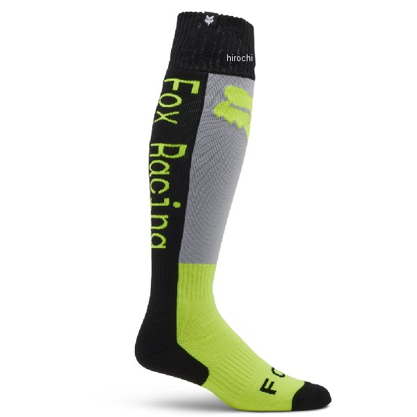 G5446 フォックス FOX 180 ソックス ユース リーン フローイエロー YSサイズ